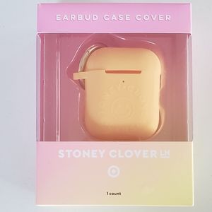 Stoney Clover Lane earbud case cover - orange